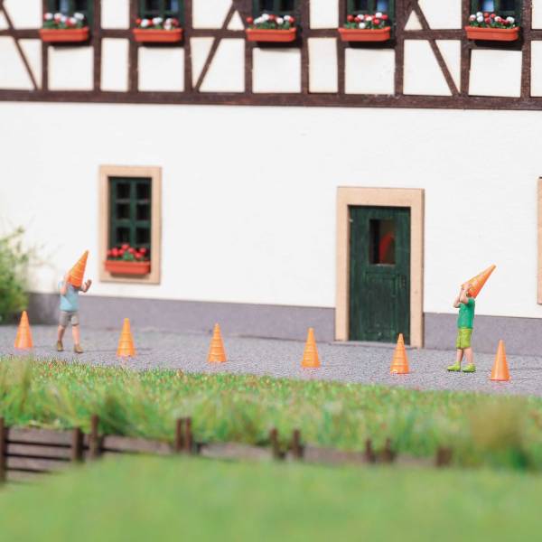 BUSCH 79837 - A-Set: Leitkegelspiele H0